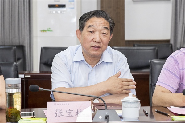 西安市机关事务管理局副局长张宝林莅临西安思源学院检查调研